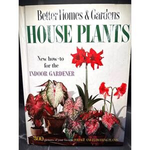 1950s Better Homes & Gardens House Plants Book for Foliage and Flowering Plants